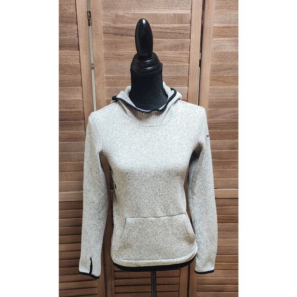 Nike Hypernatural Therma Hoodie Pullover Soft Heather Gray Womens XS 806981 063 - Picture 2 of 8